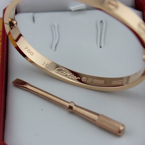 Cartier Love Bracelet Pink Gold Replica